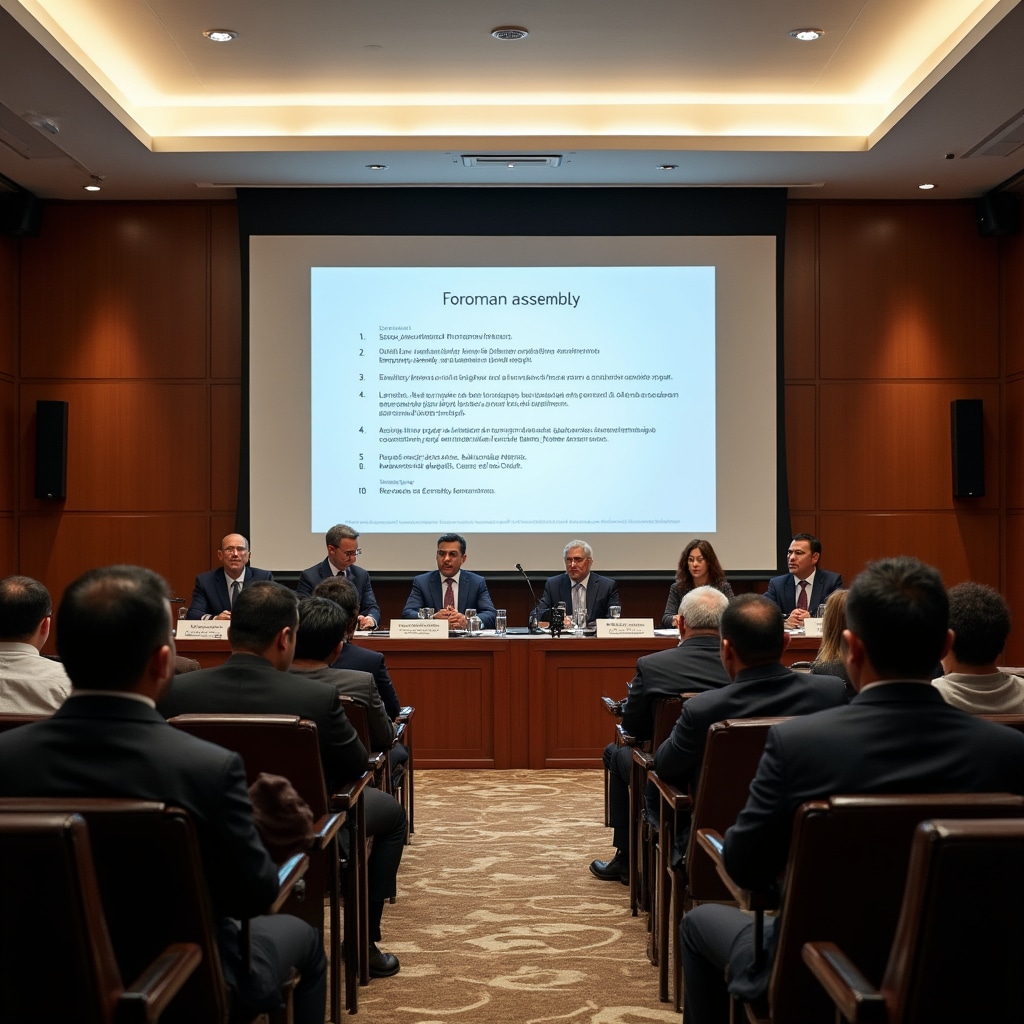 First co-ownership assembly meeting with professional facilitation