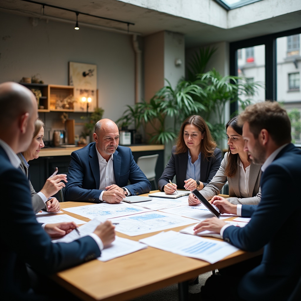 Collective investment group meeting to plan governance transition